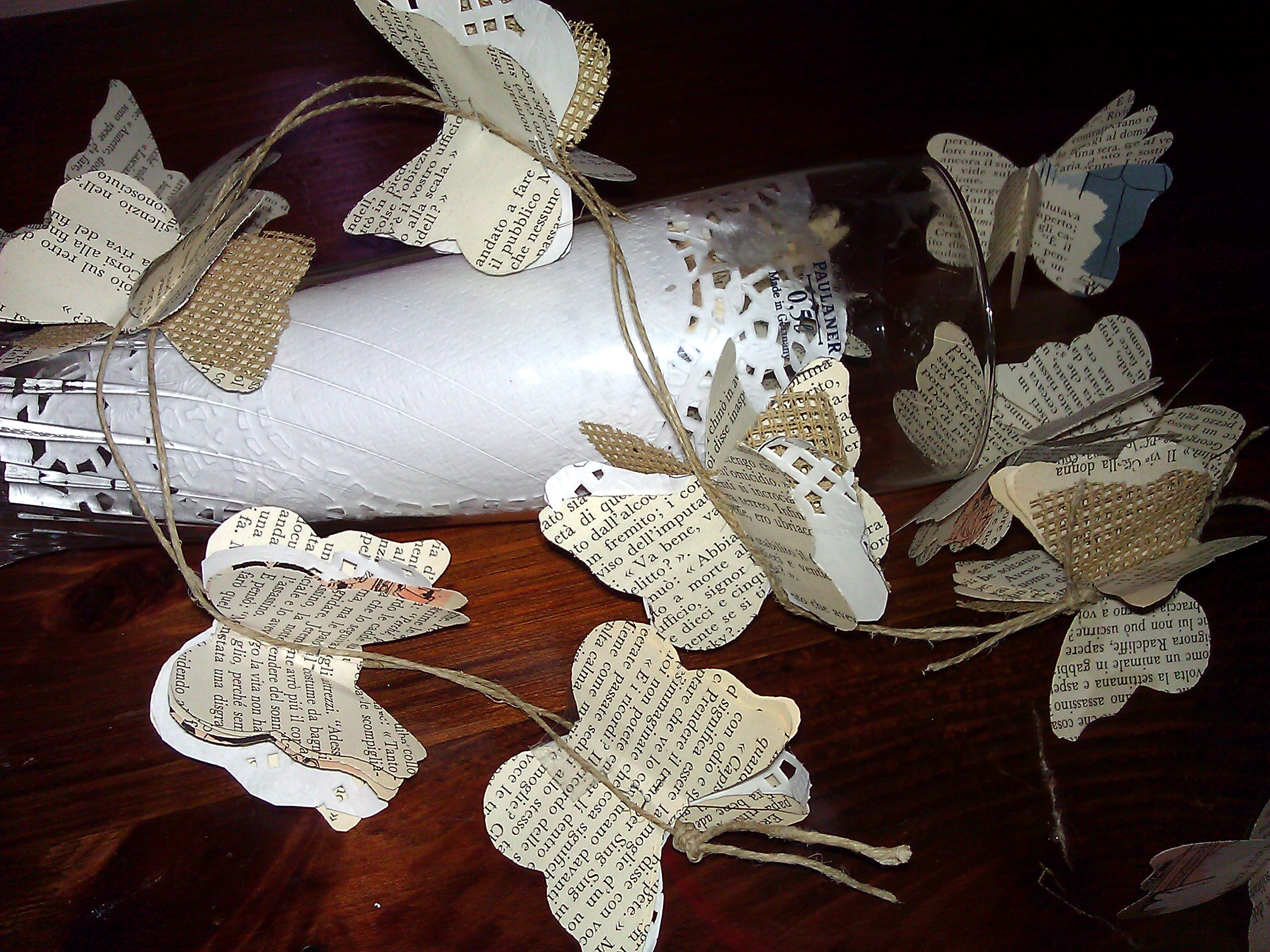 Decorare i ceri con merletto fiori e carta il blog italiano ...