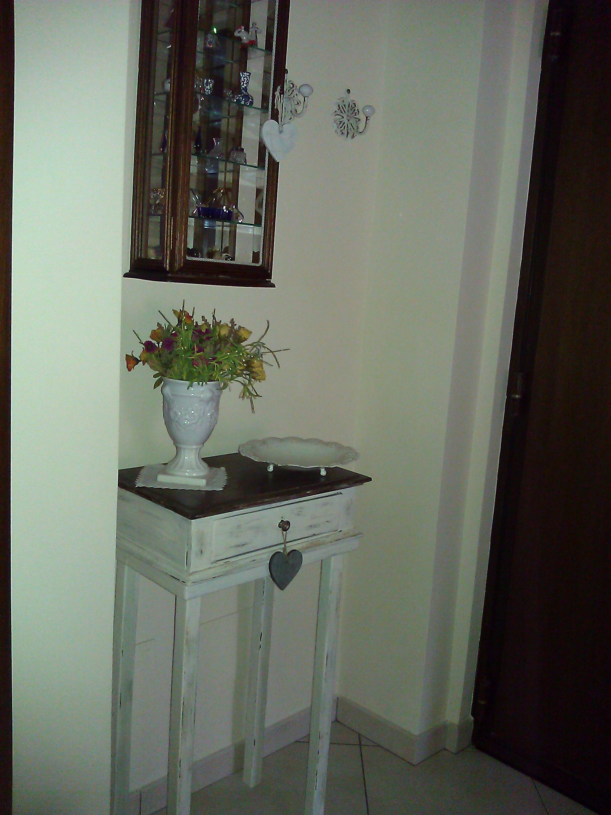 Vetrinetta ad angolo da bagno nello stile shabby il blog ...