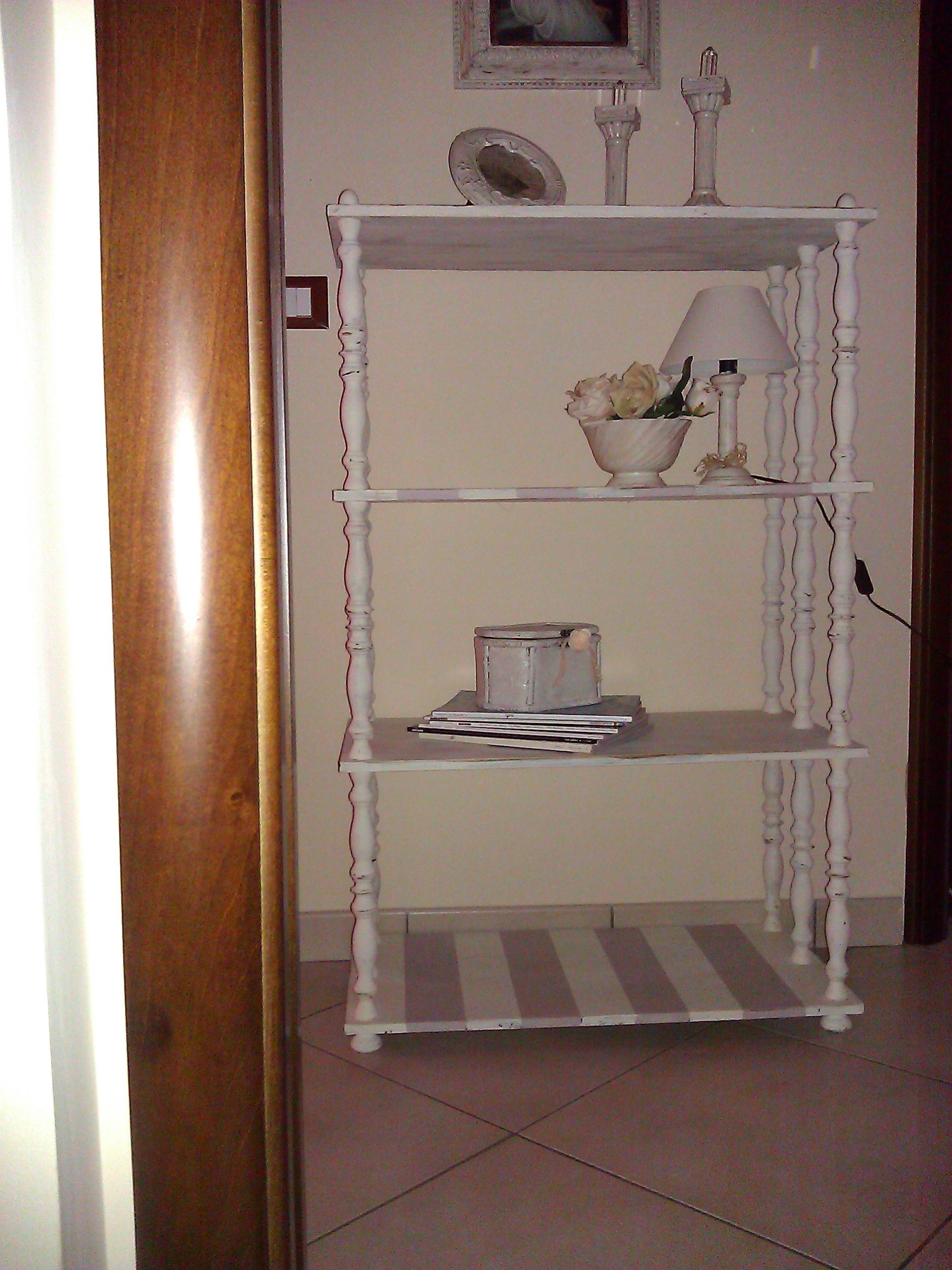 Vecchio lampadario convertito in stile shabby il blog italiano ...