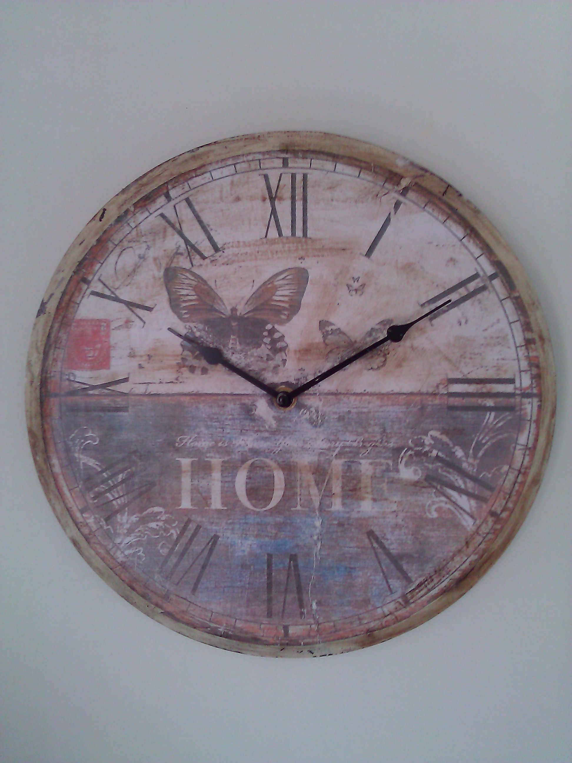 Come realizzare un orologio da parete shabby il blog italiano ...