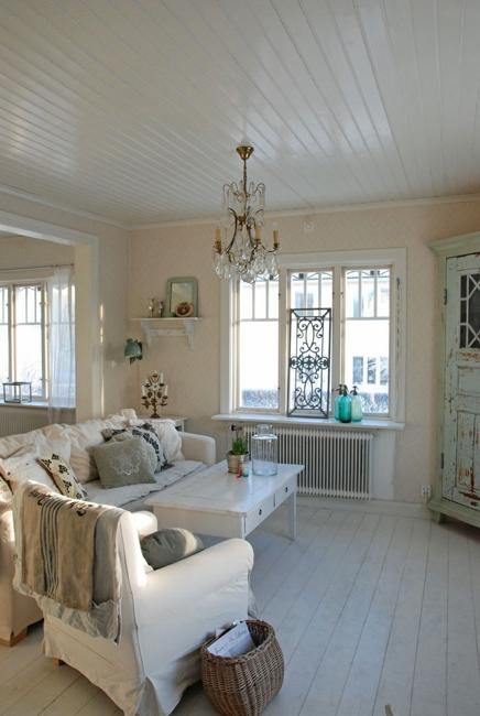 White-Shabby-Chic-Living-Room-Furniture-Lovely-Images-LAK22 - Il Blog ...